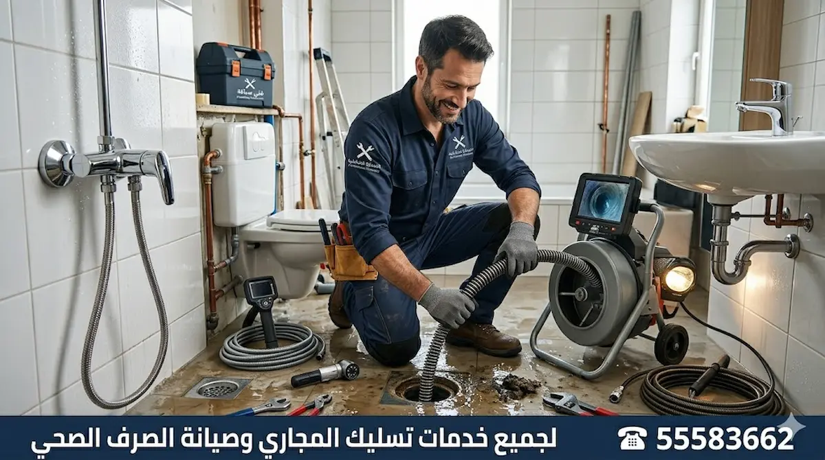 فني صحي تسليك مجاري بالكويت