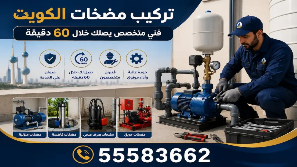 تركيب مضخات الكويت