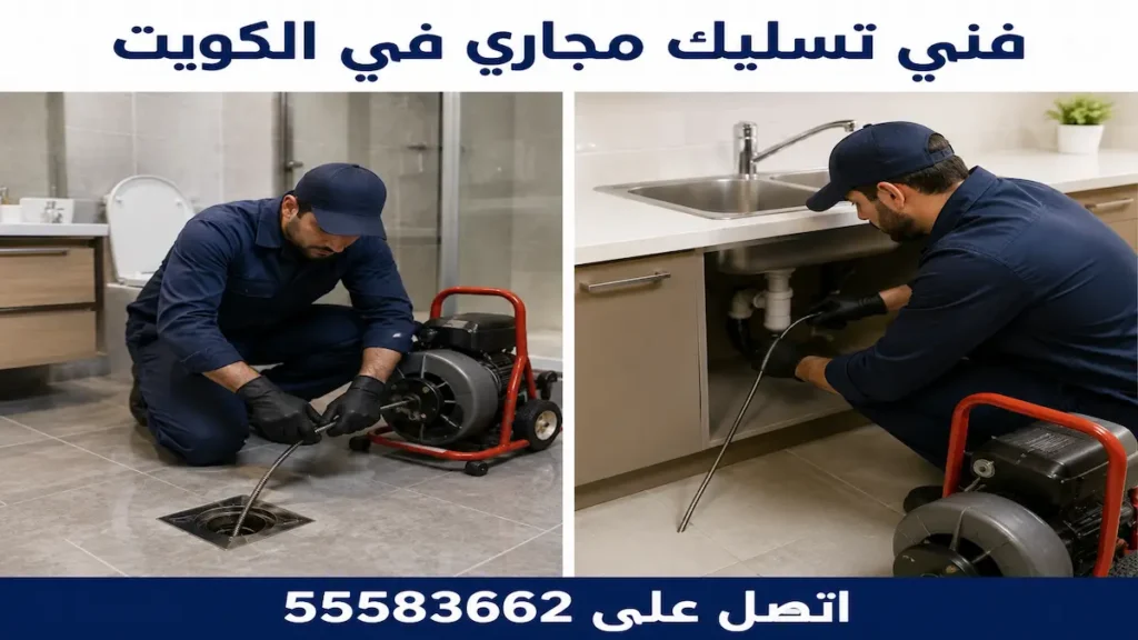 فني تسليك مجاري