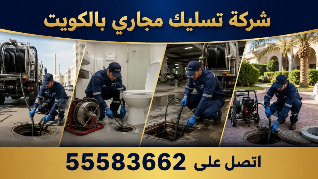 شركة تسليك مجاري بالكويت