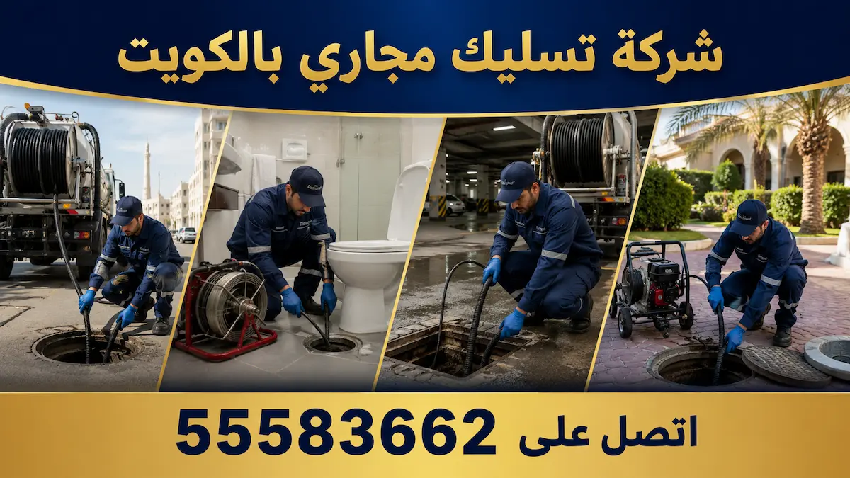شركة تسليك مجاري بالكويت