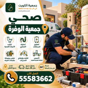 فني صحي جمعية الوفرة